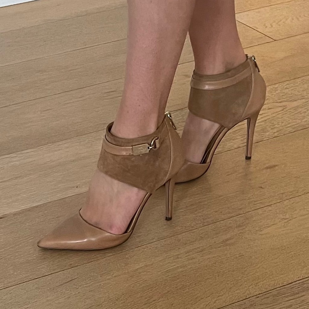 Coach high heels.